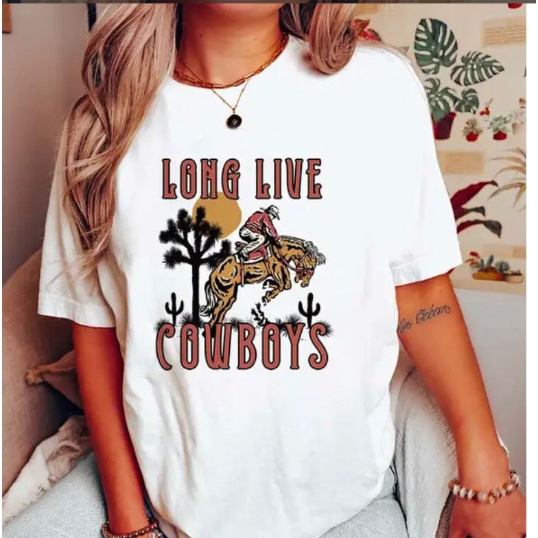 Long Live Cowboys T- Shirt