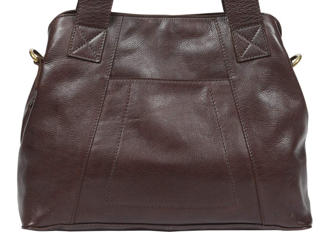Ladies leather tote/crossbody bag 