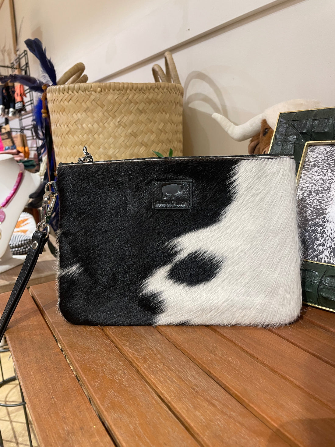 Large Hide Clutch 
