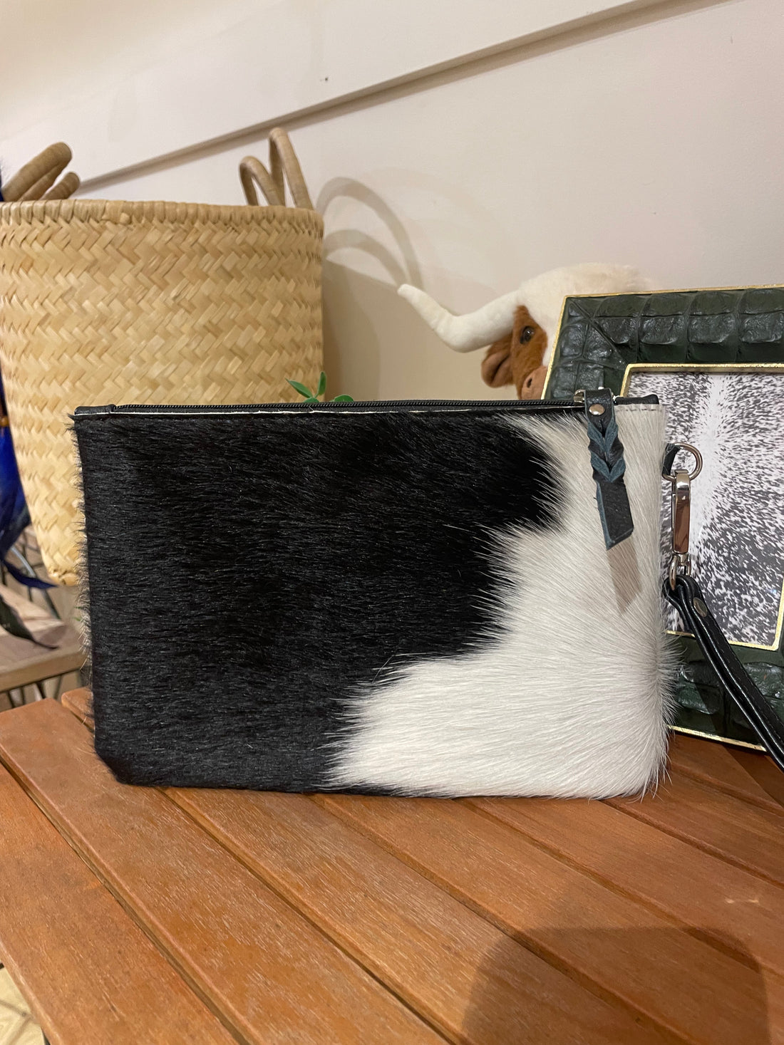 Large Hide Clutch 