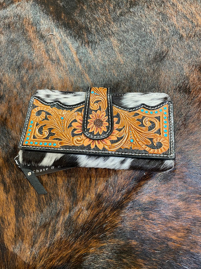 Sunflower Tooling Wallet - 