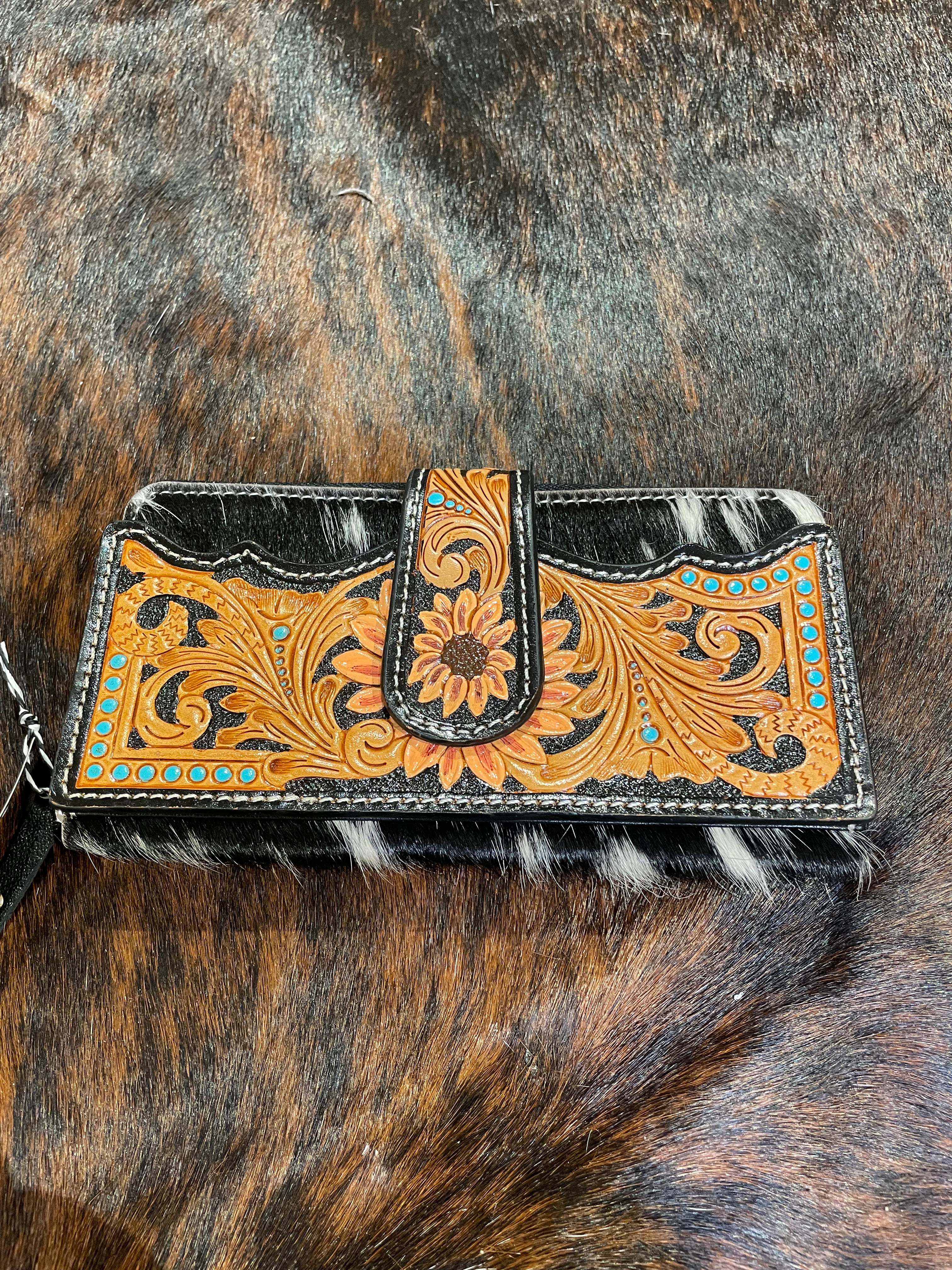 Sunflower Tooling Wallet - 
