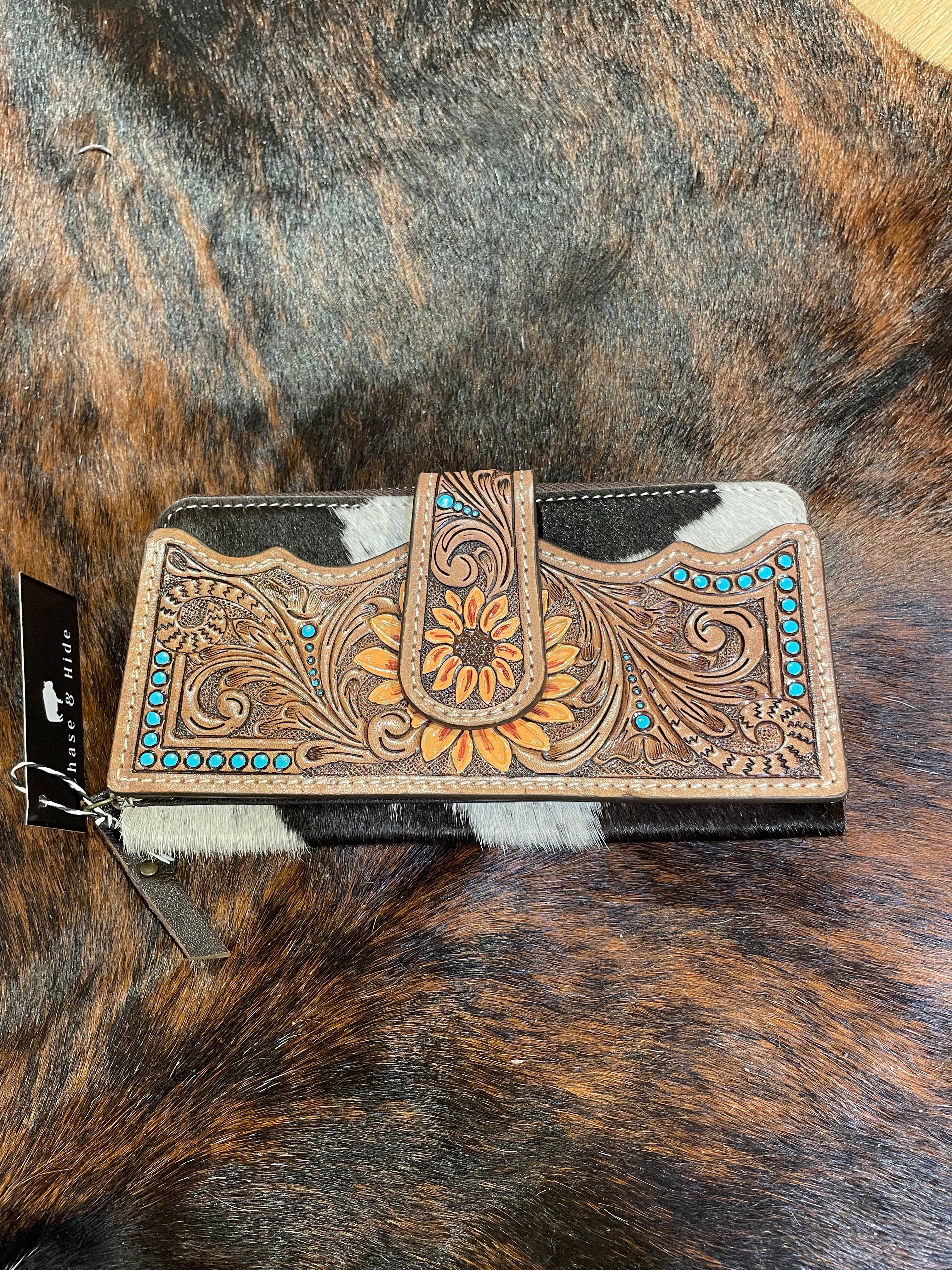 Sunflower Tooling Wallet - 