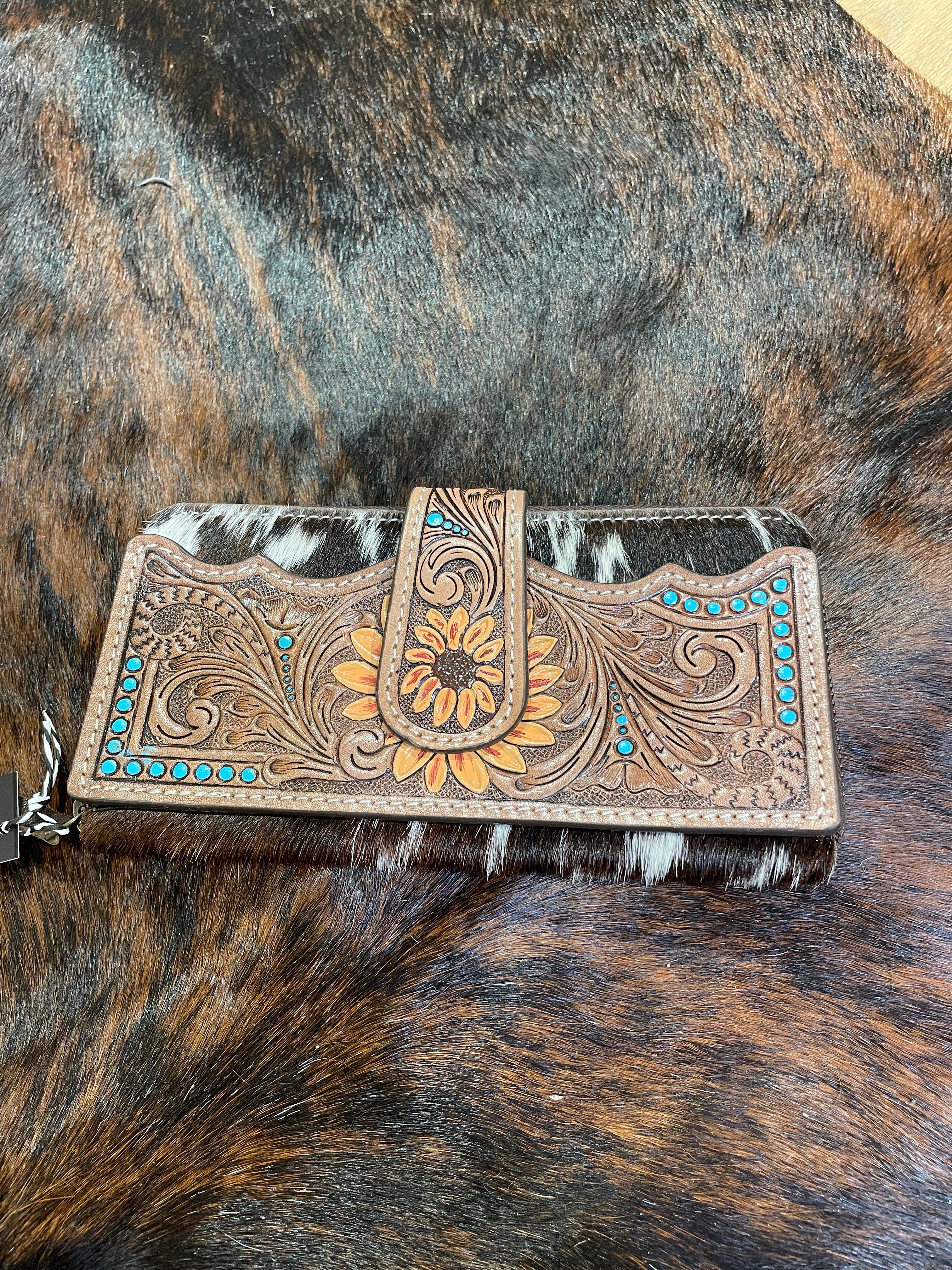 Sunflower Tooling Wallet - 