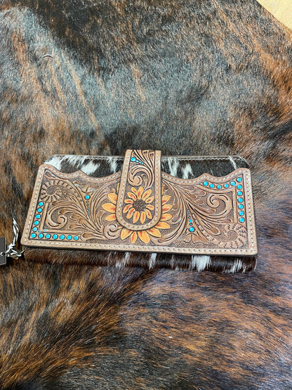 Sunflower Tooling Wallet - 