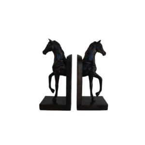 Prancing Horse Book Ends 