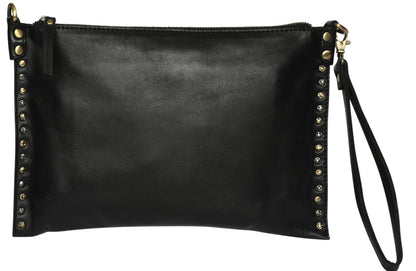 Ladies Leather Cross Body/Leather Wristlet 