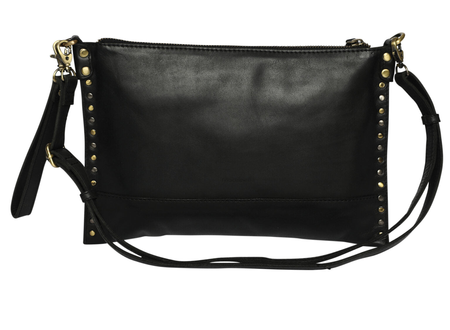 Ladies Leather Cross Body/Leather Wristlet 