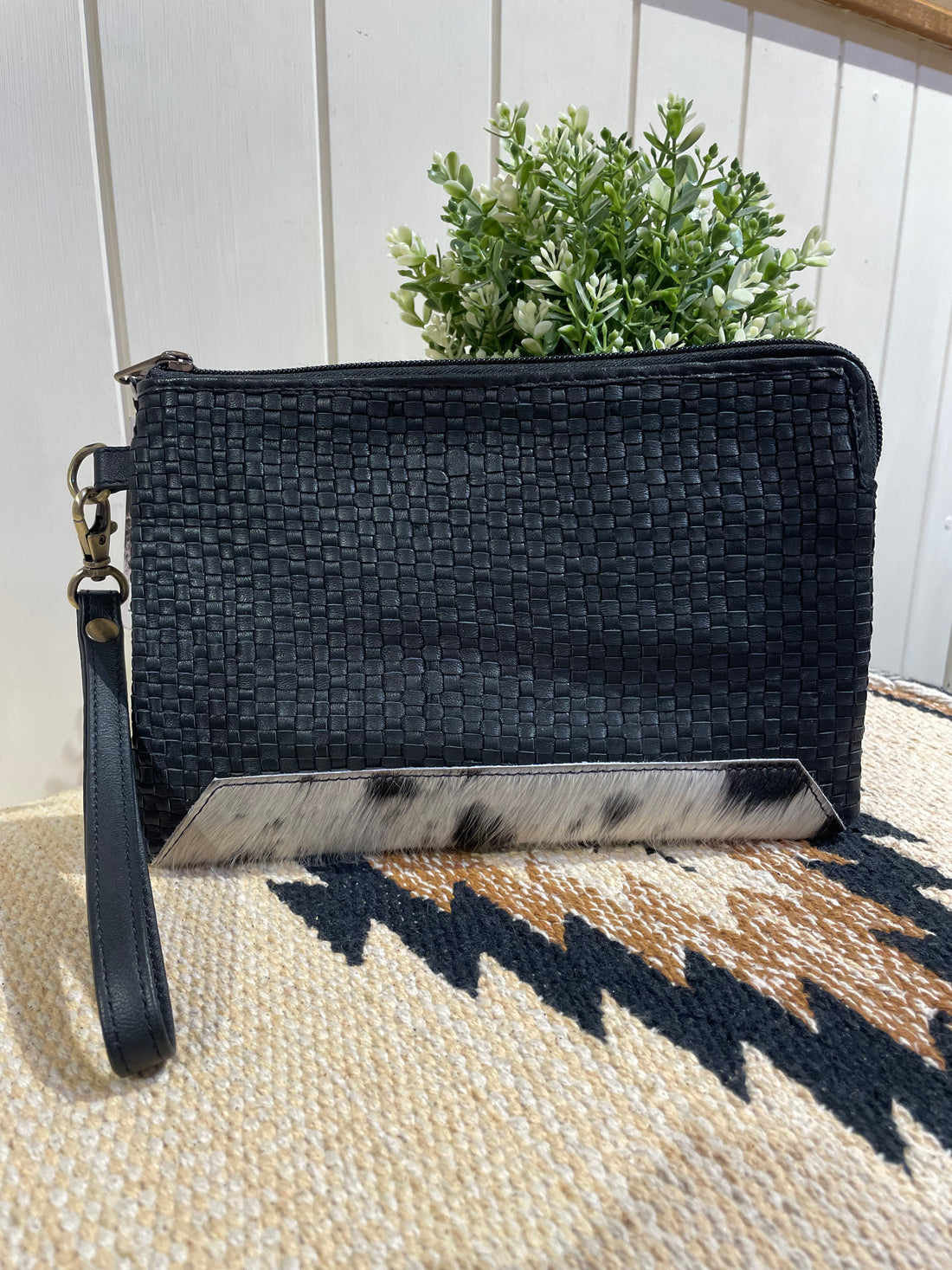 Detroit Cowhide Clutch