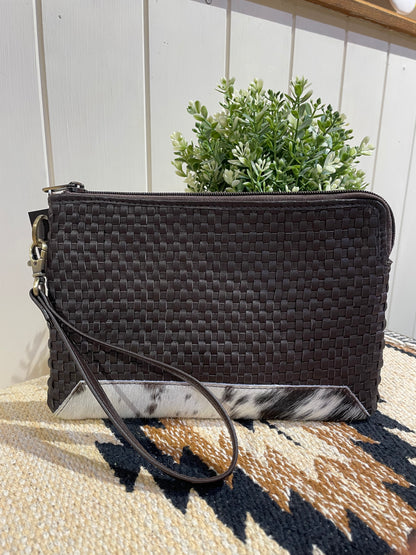 Detroit Cowhide Clutch 