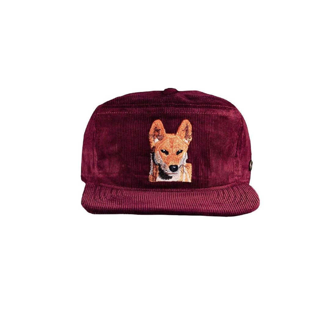 Kids Corduroy Stash Cap in Wine Dingo