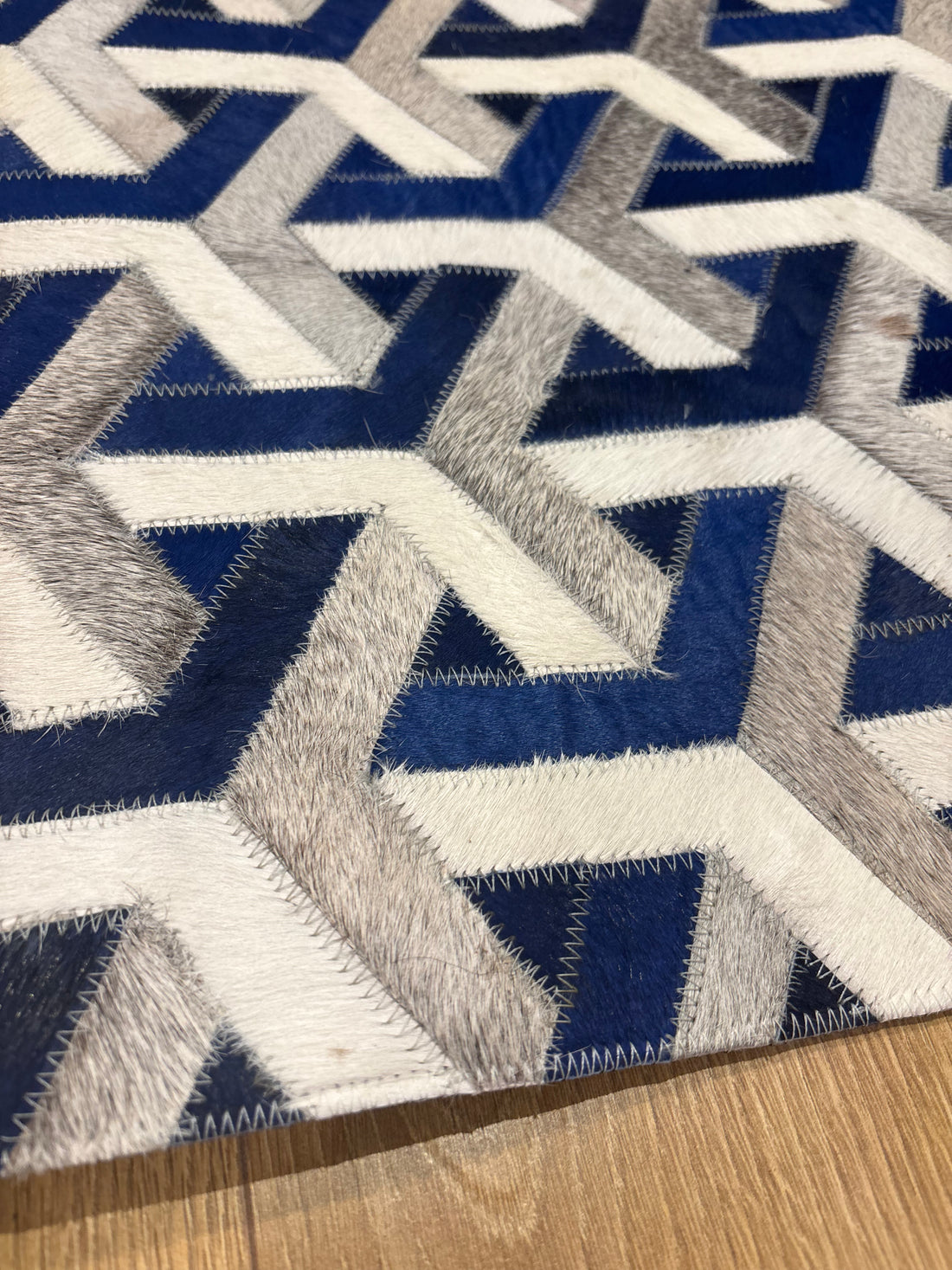 Patchwork Cowhide Matt