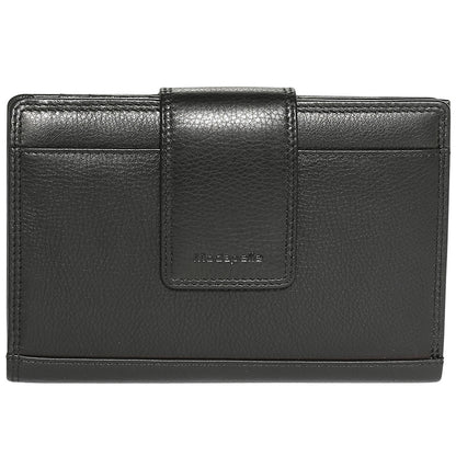 Black Leather Card Wallet 