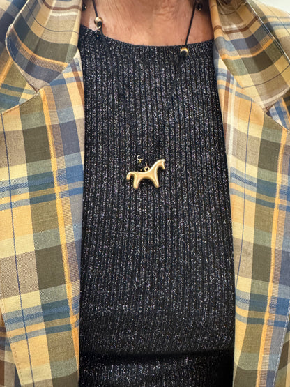 Horse Charm Necklace 