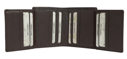 Nappa Brown Leather Wallet 