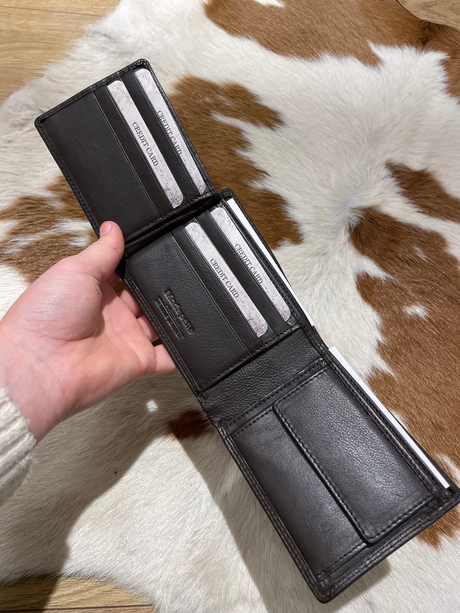 RFID Protected Soft Leather Wallet 