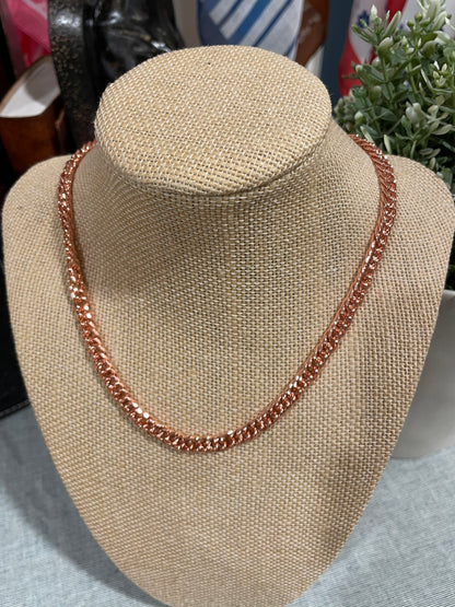 Copper Link Necklace 