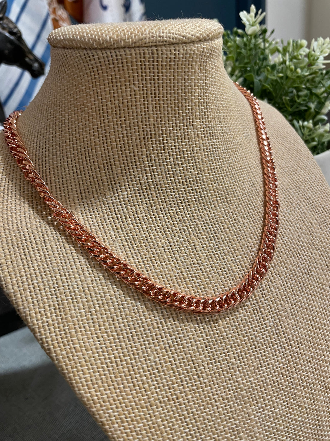Copper Link Necklace 
