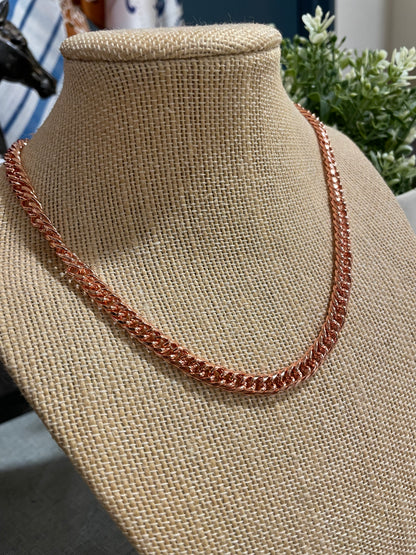 Copper Link Necklace 