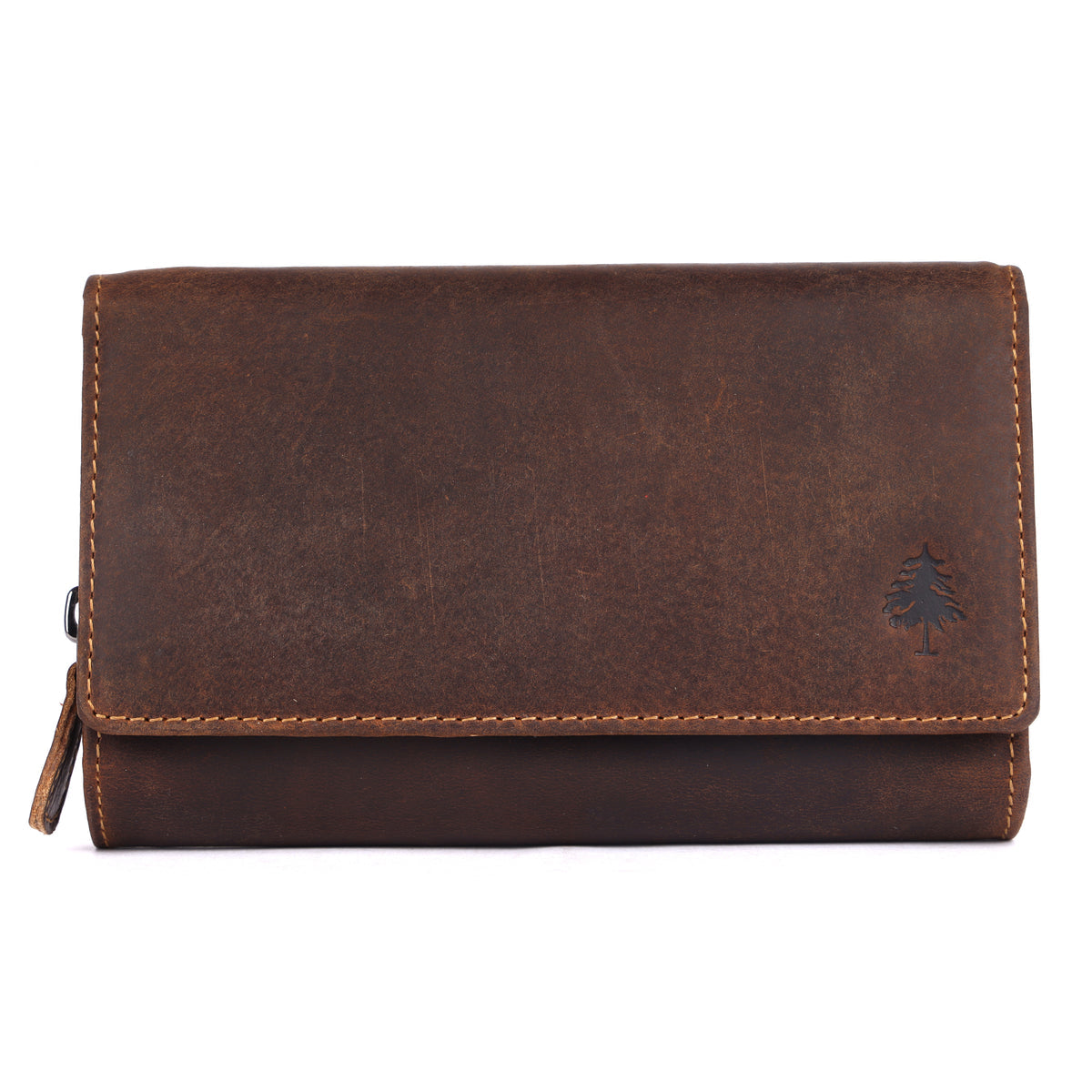 LEATHER TRAVEL ORGANISER WALLET 