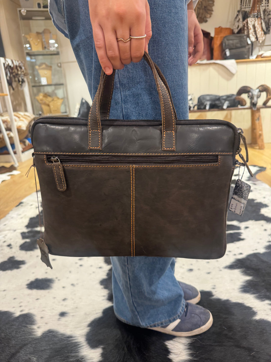 Leather Laptop Bag LP - 05