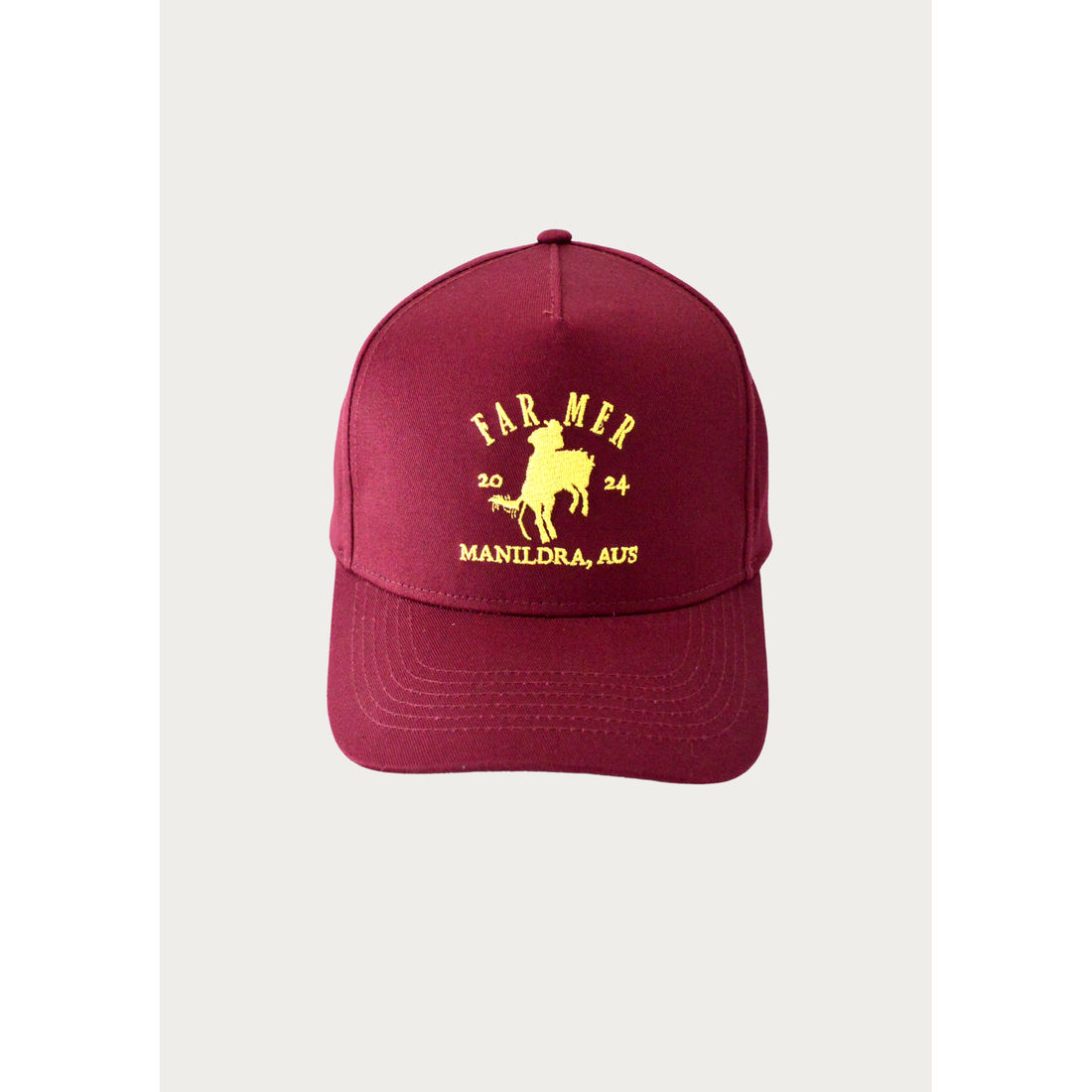 FAR MER Branded Cap - Maroon
