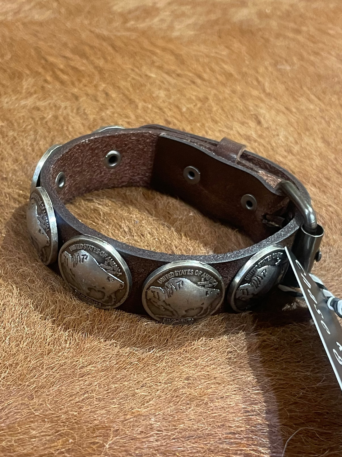 Leather cuff 