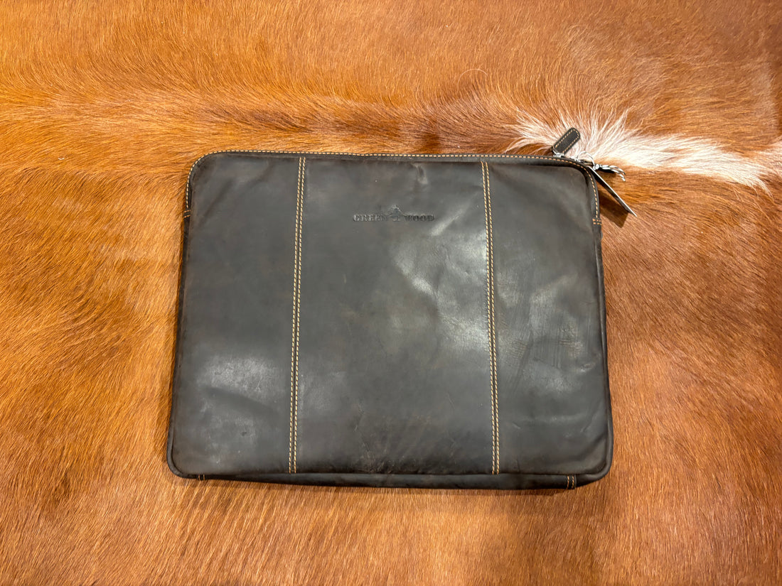 Leather Laptop Case LP - 02 Brown