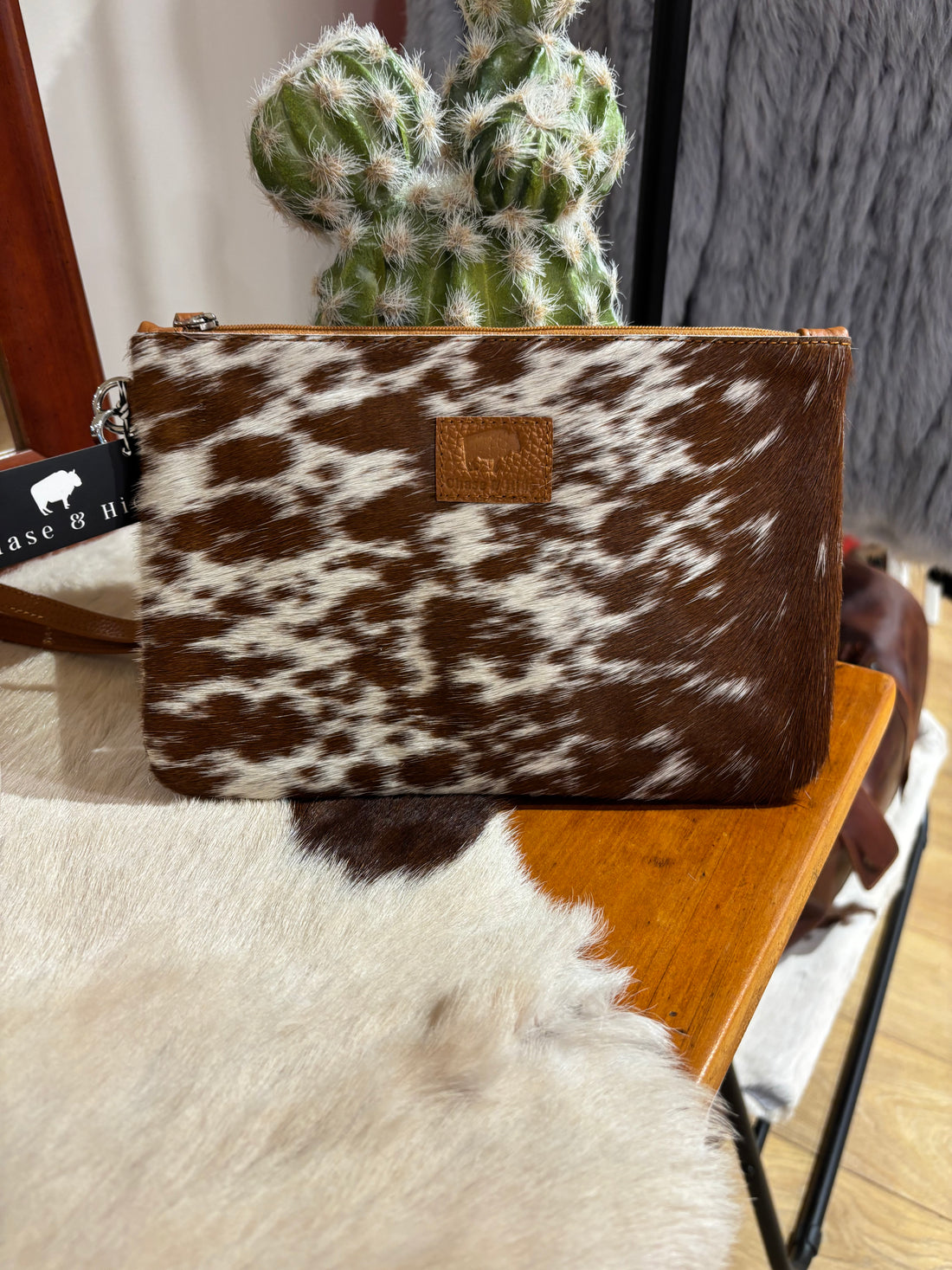 Large Hide Clutch 