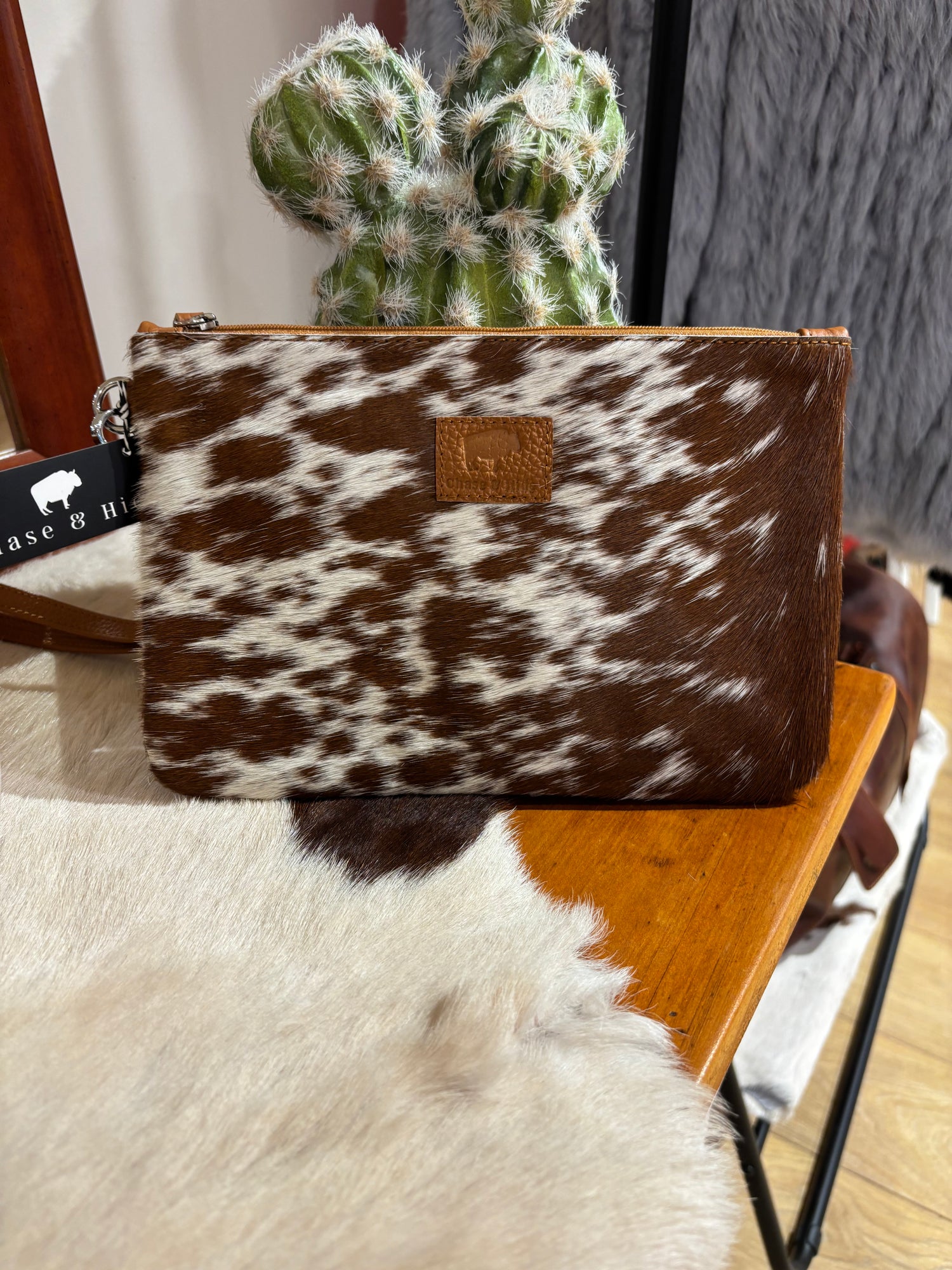 Large Hide Clutch 