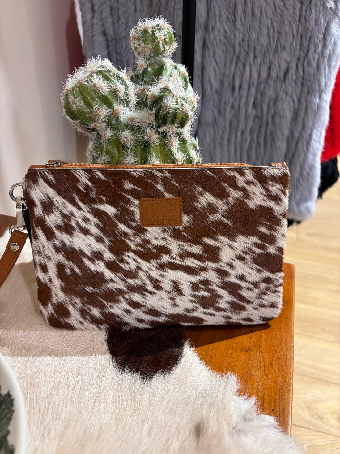 Large Hide Clutch 
