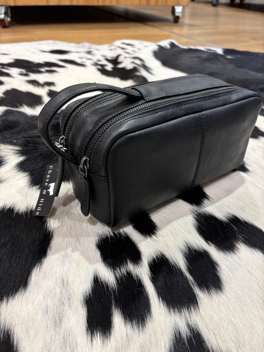 Leather Toiletry Bag 