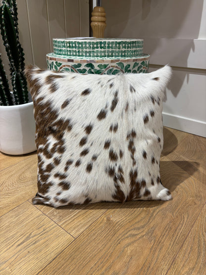 Hide and leather Cushion 