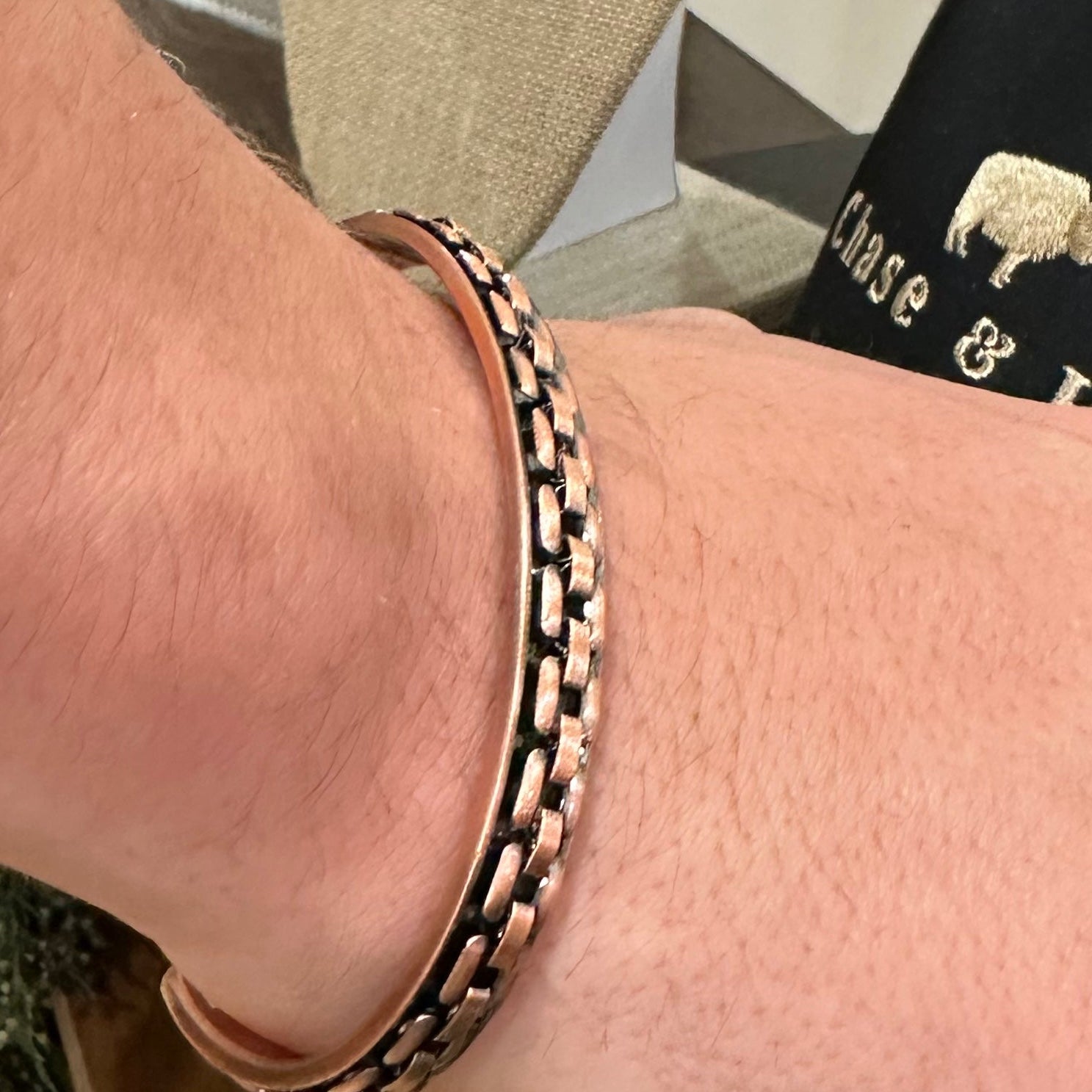 Copper Band chain 