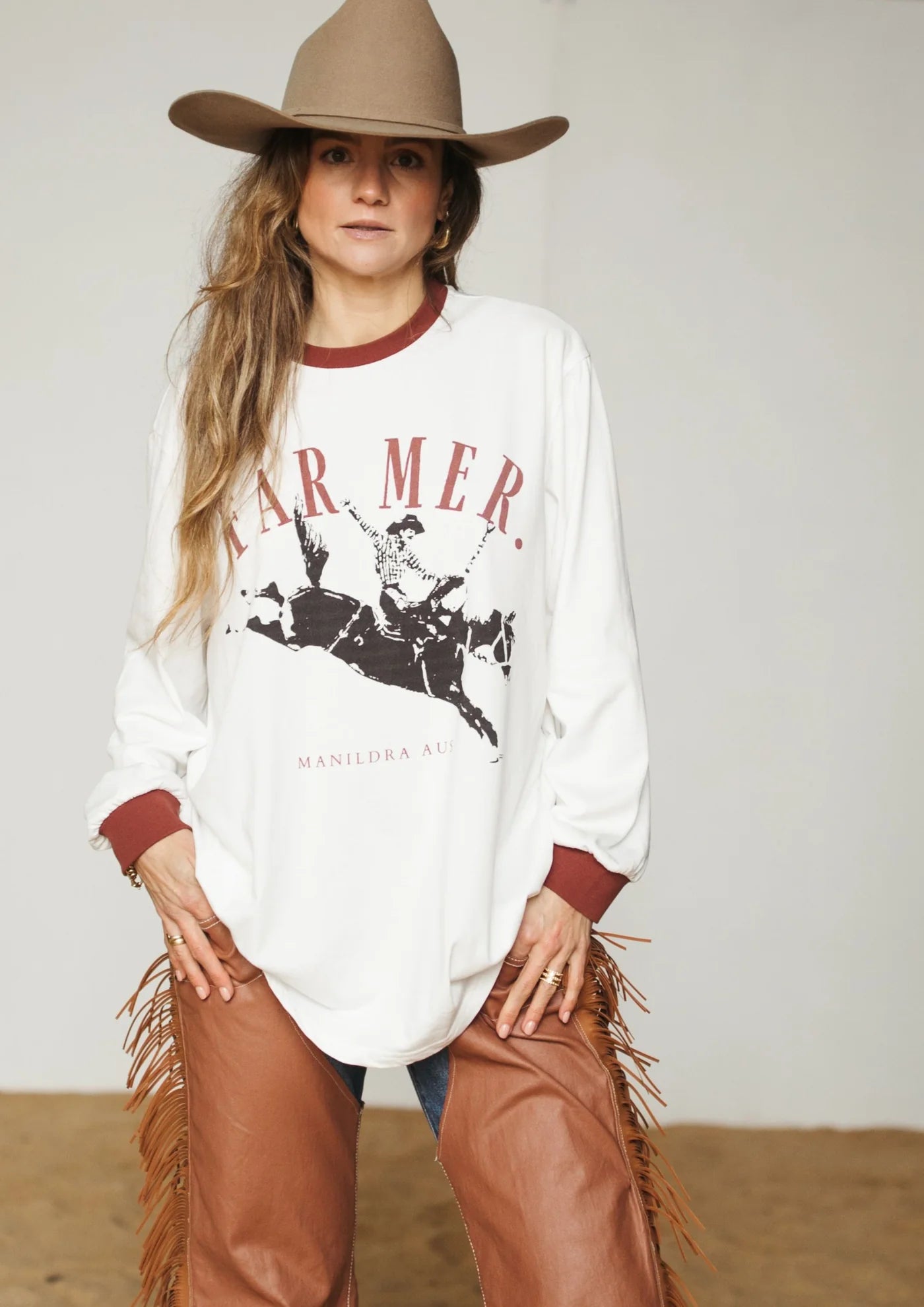 Far mer Outrider Long Sleeve Crew