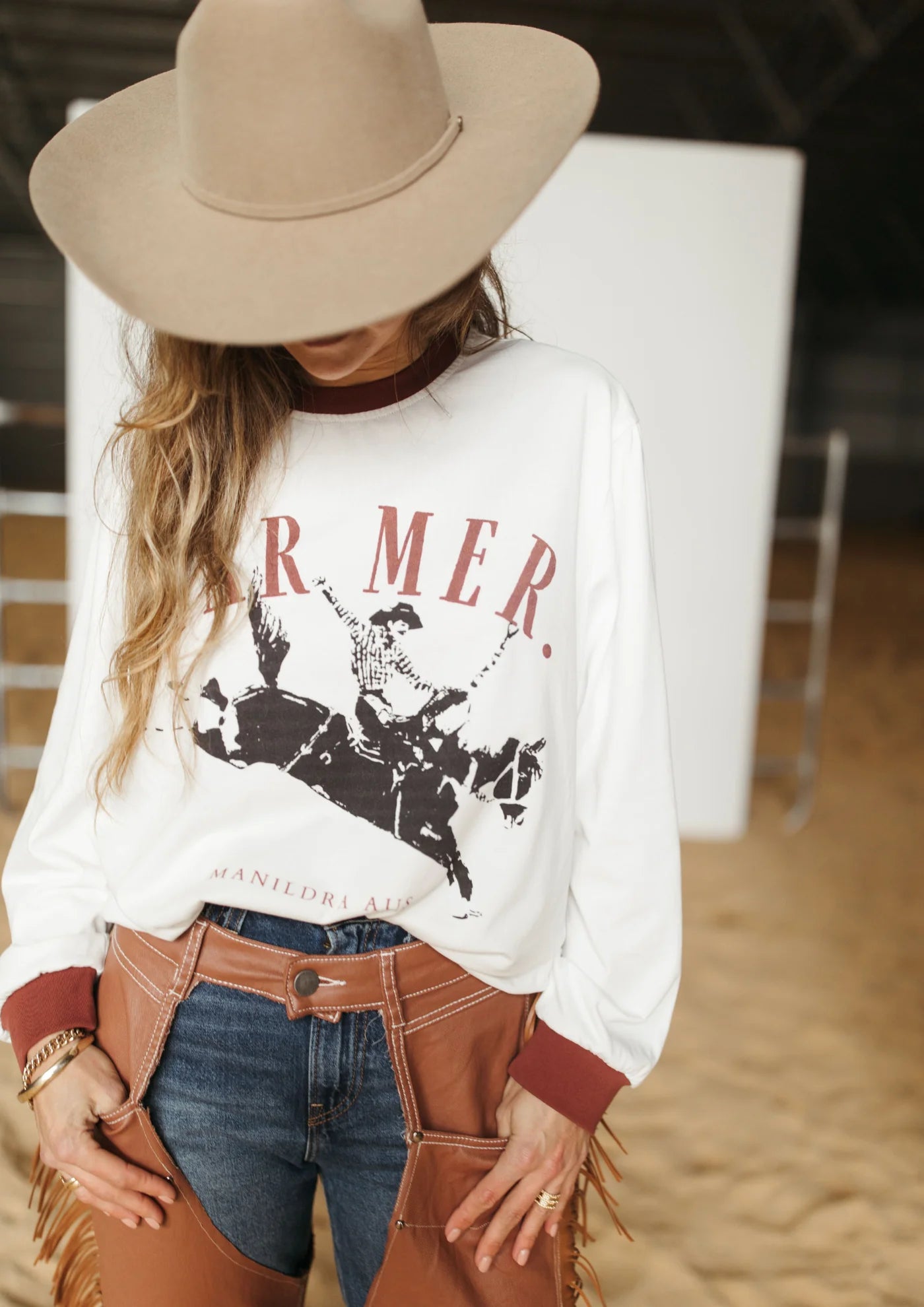 Far mer Outrider Long Sleeve Crew