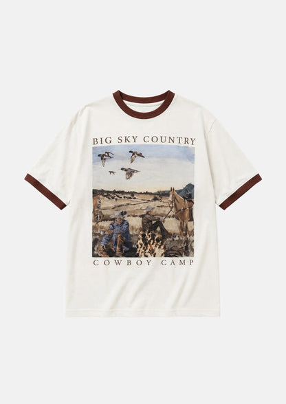 Cowboy Camp Crew Tee Farmer By Whitney