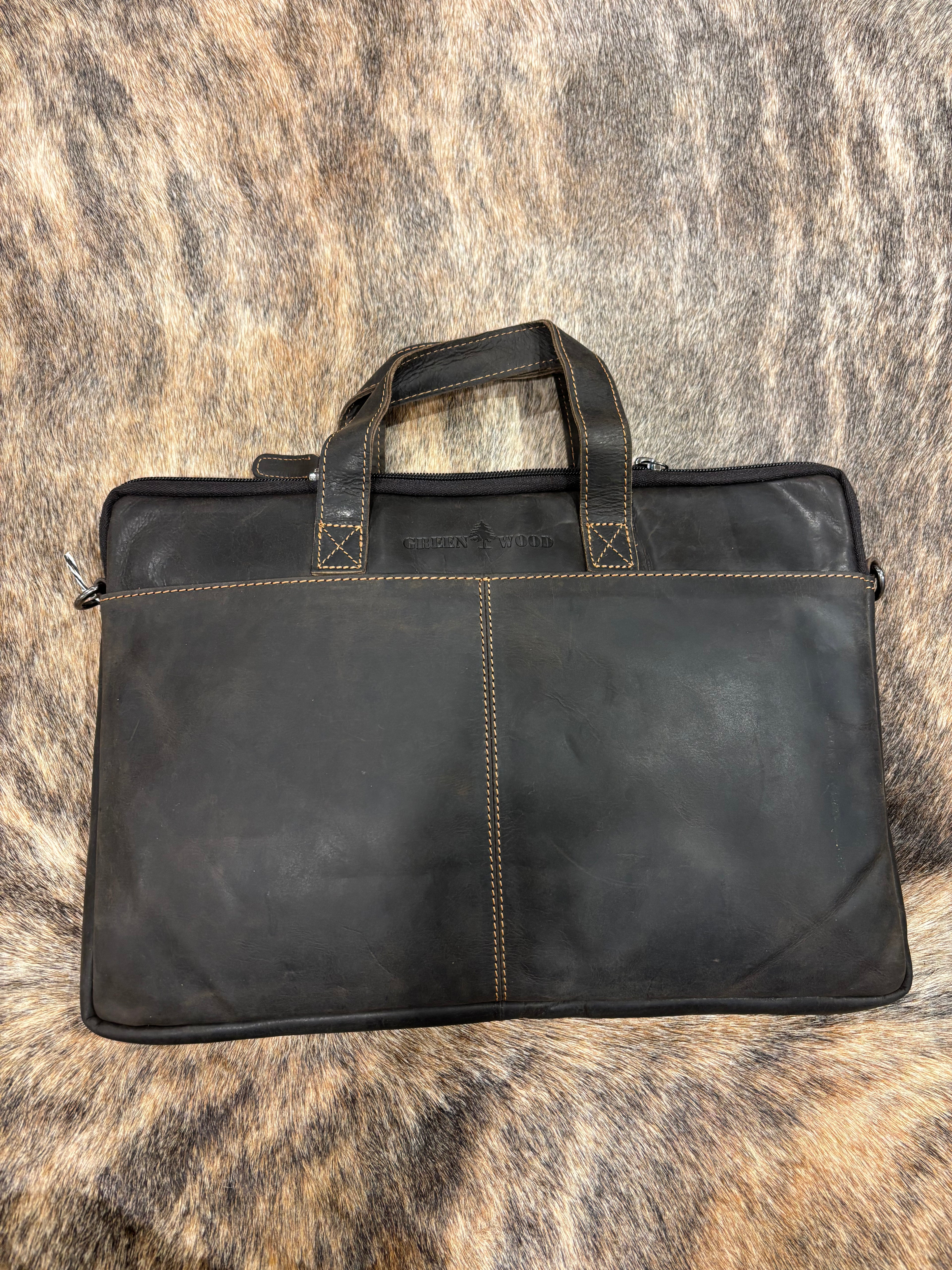 Leather Laptop Case LP - 06 Brown