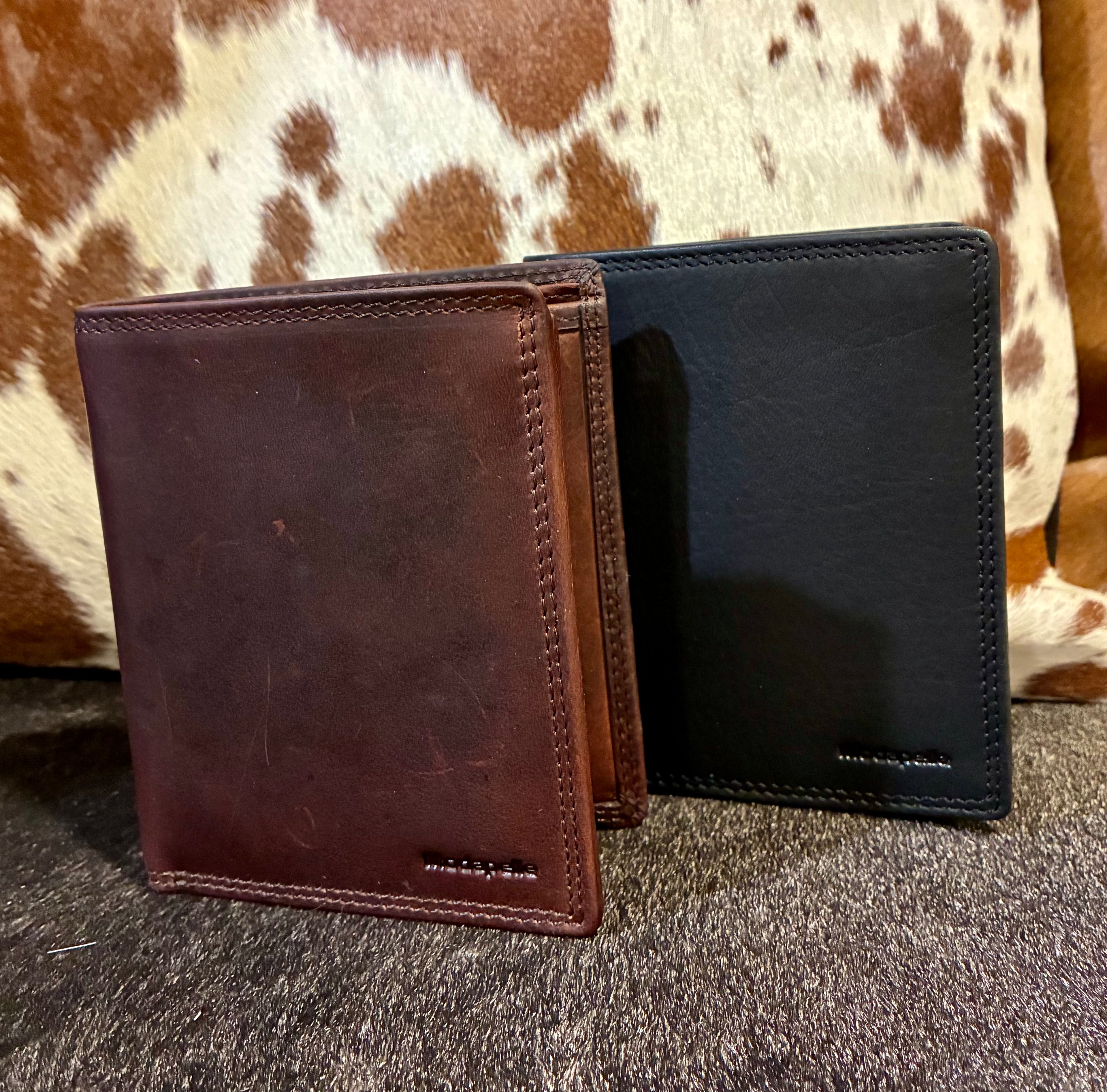 Vintage Mens Leather Wallet 