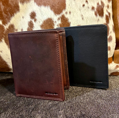 Vintage Mens Leather Wallet 