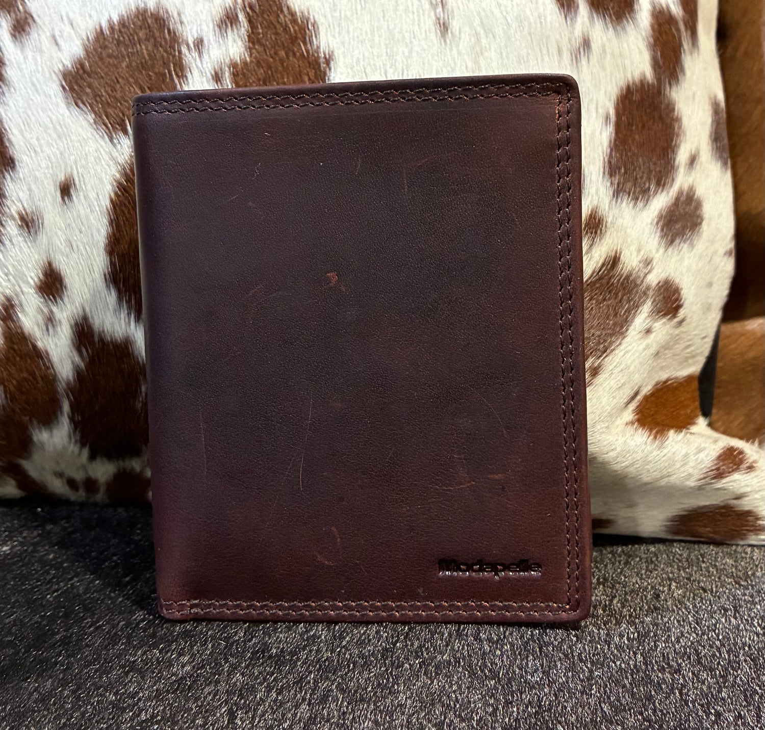 Vintage Mens Leather Wallet 