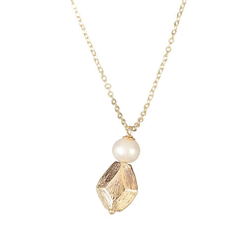 Charlotte Pearl Pendant Gold