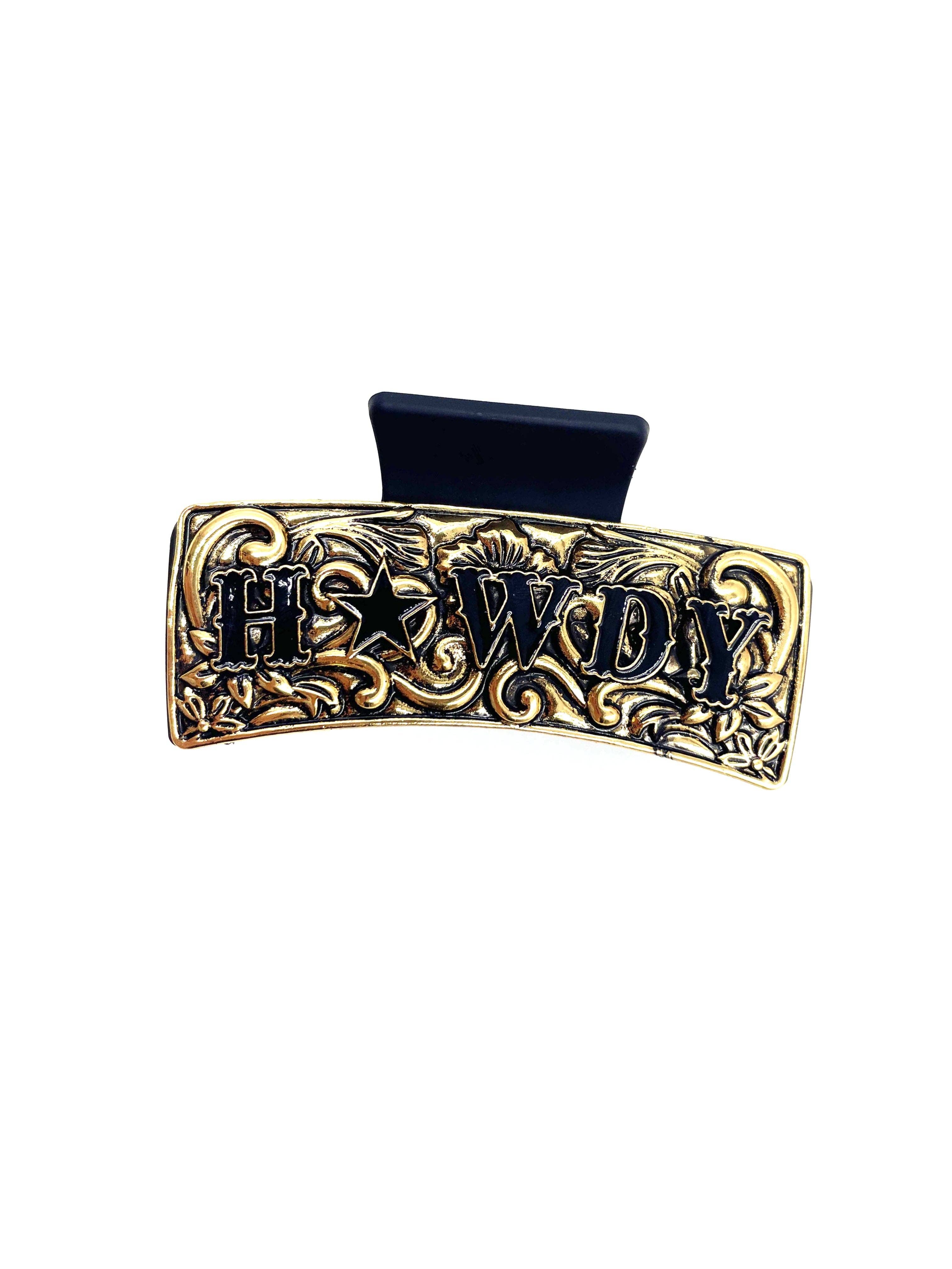 WESTERN STYLE CASTING HAIR CLAW