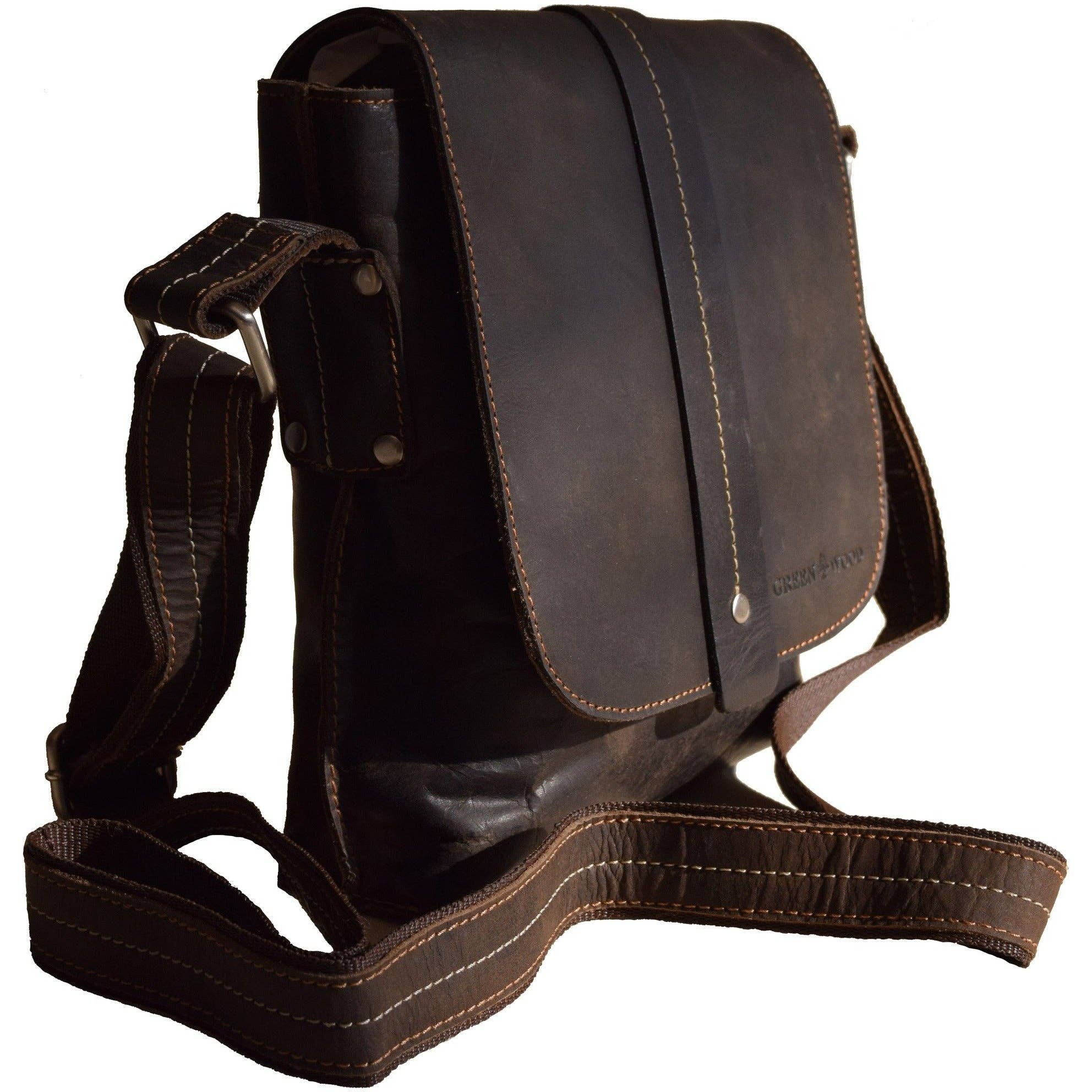Mini Messenger Henrik - Brown - Unisex GW4955BRN
