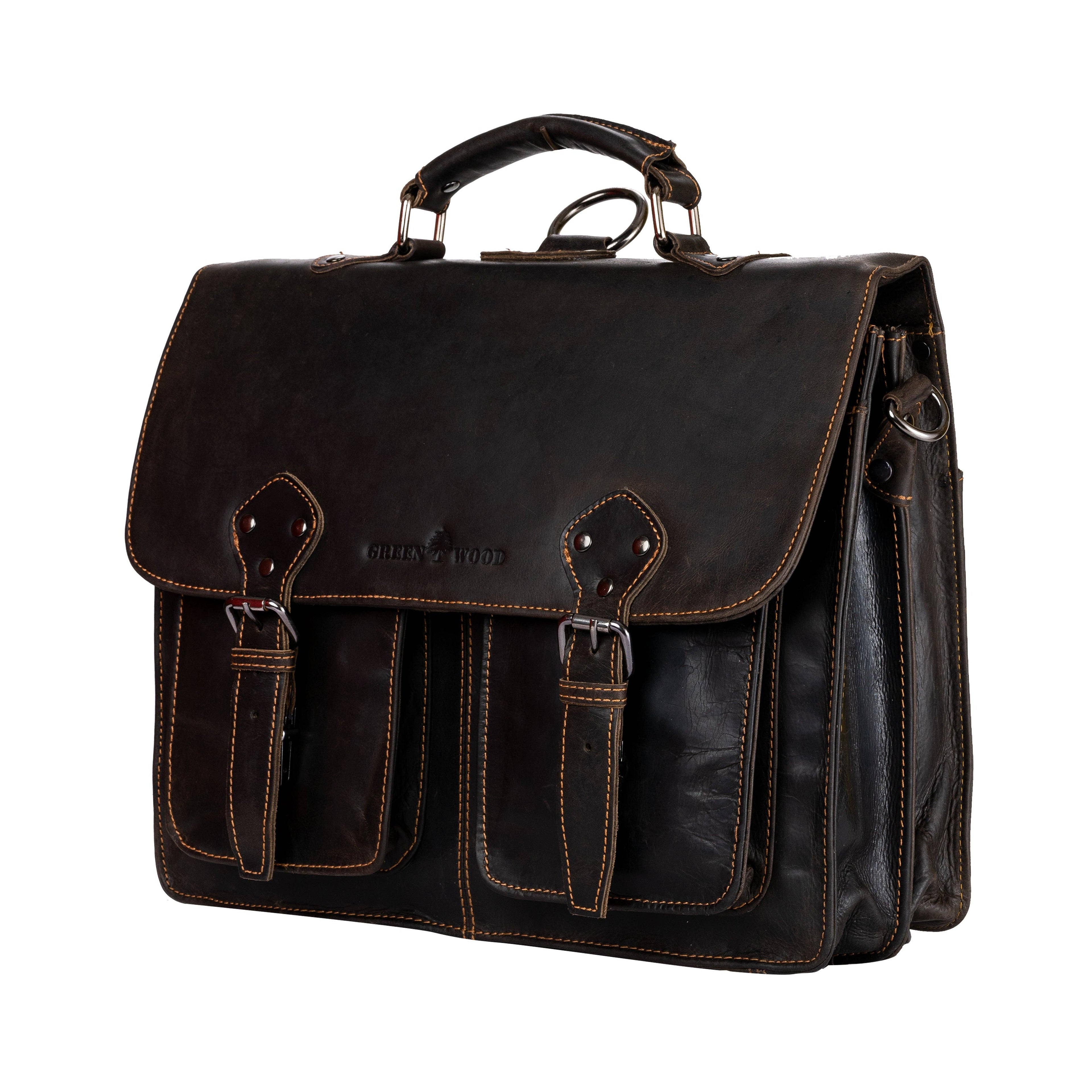 DUO CONVERTIBLE BACKPACK BRIEFCASE - NEWCASTLE Brown GW191991BRN