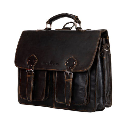DUO CONVERTIBLE BACKPACK BRIEFCASE - NEWCASTLE Brown GW191991BRN