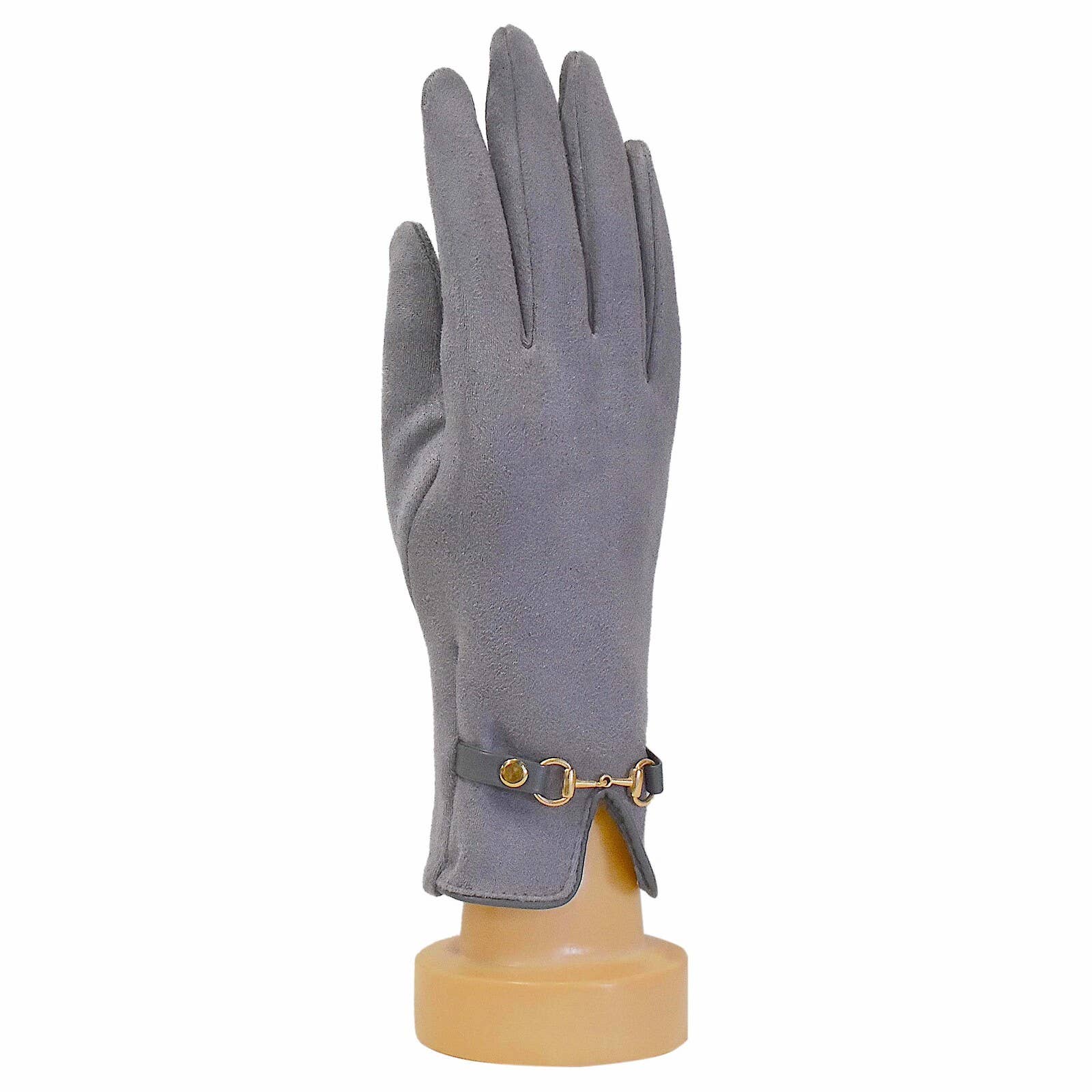 Grey: Belt Gloves