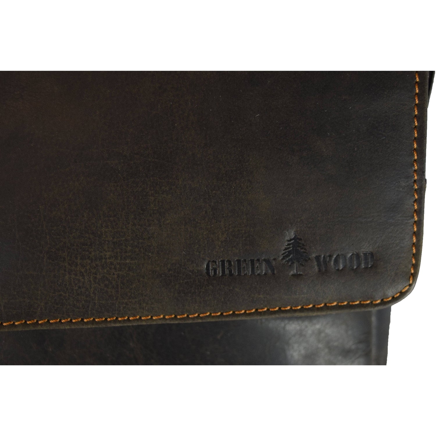 Leather Shoulder Crossbody Bag - 6307