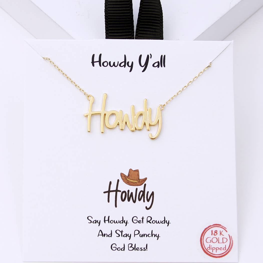 Howdy Y&