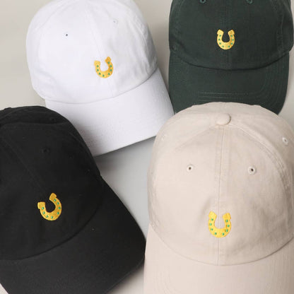 Mini Horseshoe Embroidery Baseball Cap